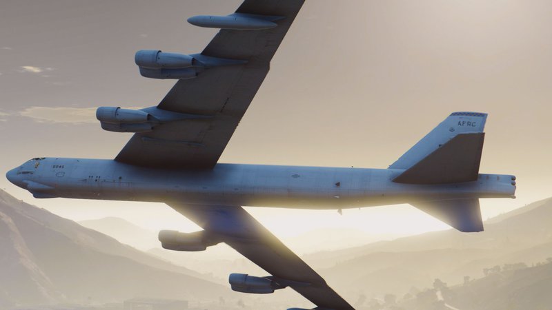 GTA 5 B-52H Stratofortress Heavy Bomber [Add-On] Mod - GTAinside.com